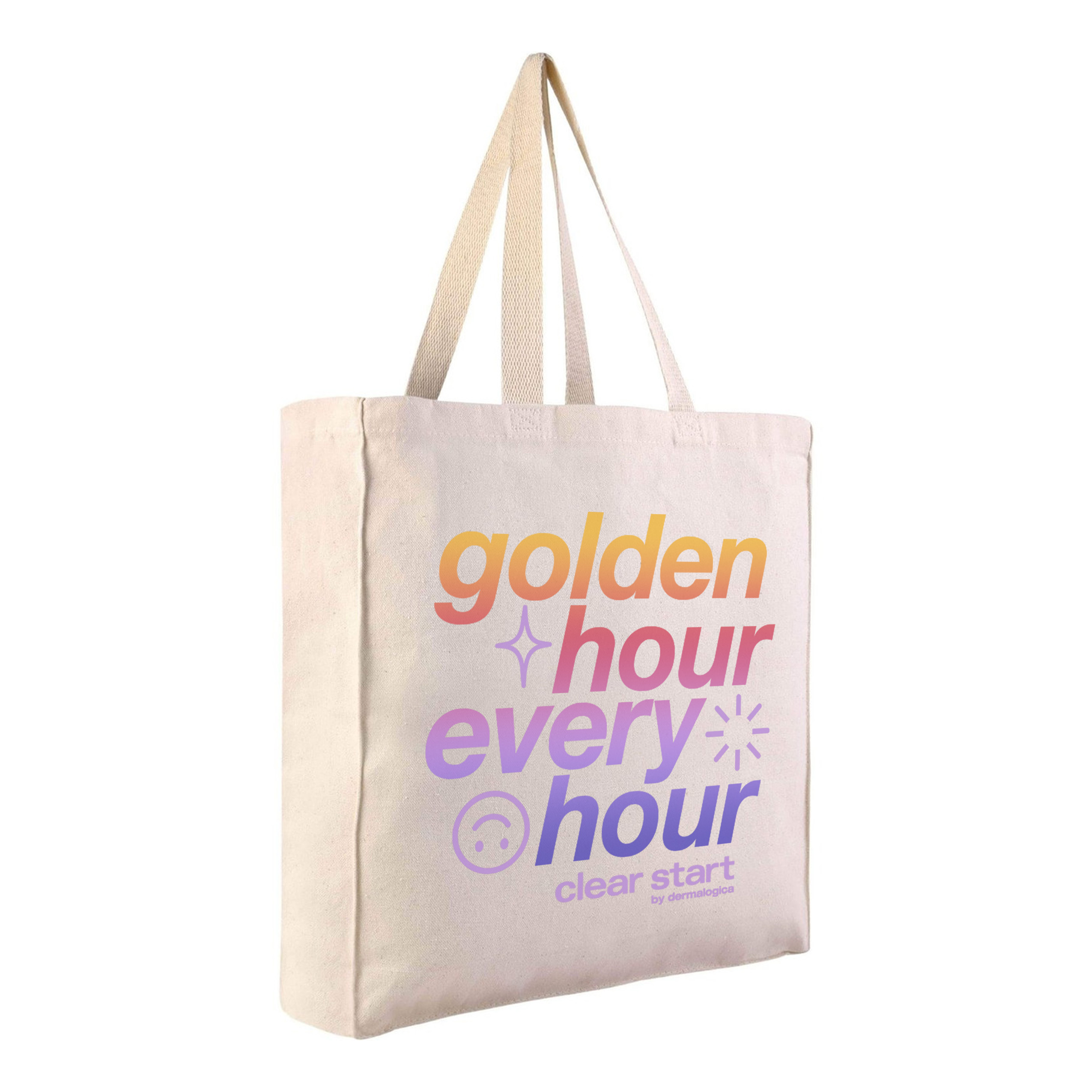 DERMALOGICA CLEAR START TOTE GOLDEN HOUR 666151915350